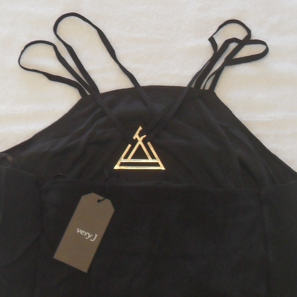 Sexy Black Strappy Summer Sundress - Picture 5 of 6